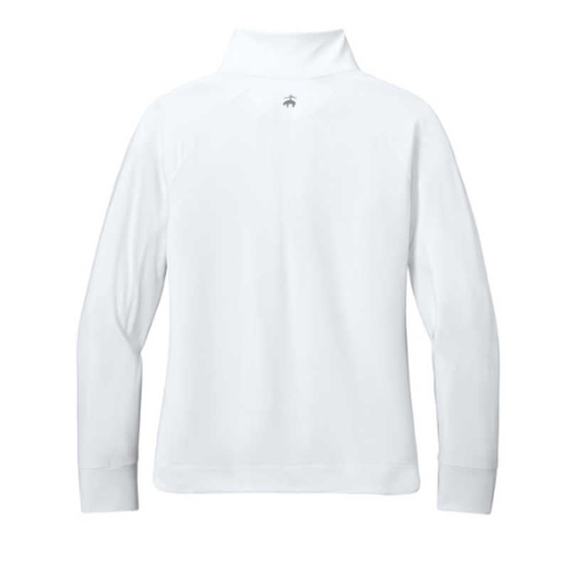 NEW SEI Brooks Brothers® Women’s Luxe Performance 1/4-Zip - White