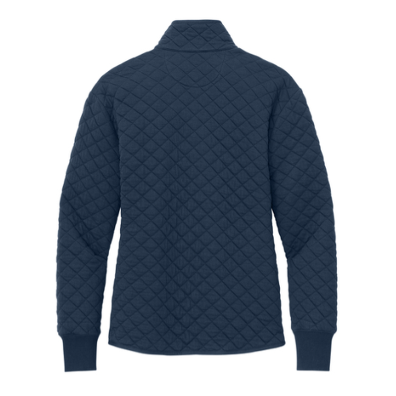 NEW SEI Brooks Brothers® Women’s Diamond Quilt Full-Zip - Navy Blazer
