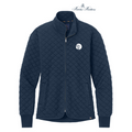 NEW SEI Brooks Brothers® Women’s Diamond Quilt Full-Zip - Navy Blazer
