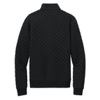 NEW SEI Brooks Brothers® Diamond Quilt 1/4-Zip - Deep Black