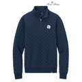 NEW SEI Brooks Brothers® Diamond Quilt 1/4-Zip - Navy Blazer