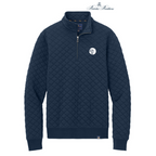 NEW SEI Brooks Brothers® Diamond Quilt 1/4-Zip - Navy Blazer
