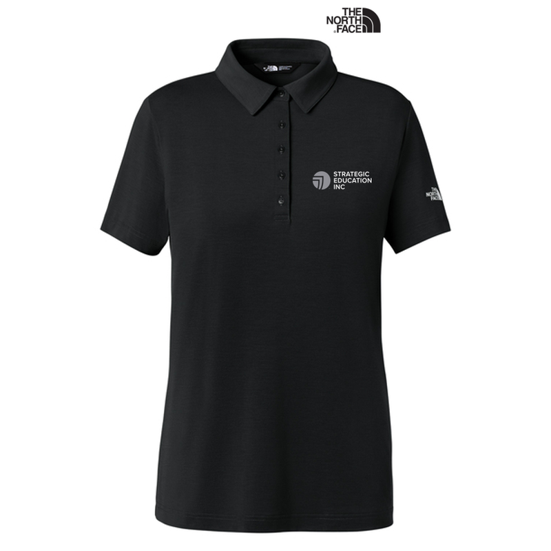 NEW SEI The North Face® Women’s Canyon Crest Polo - TNF Black
