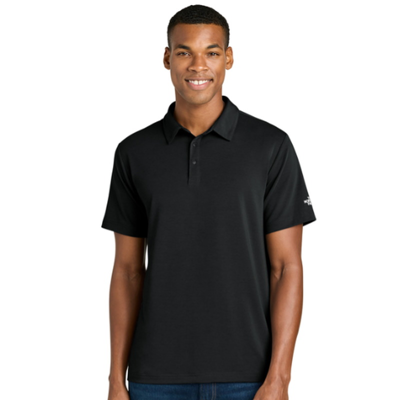 NEW SEI The North Face® Canyon Crest Polo - TNF Black