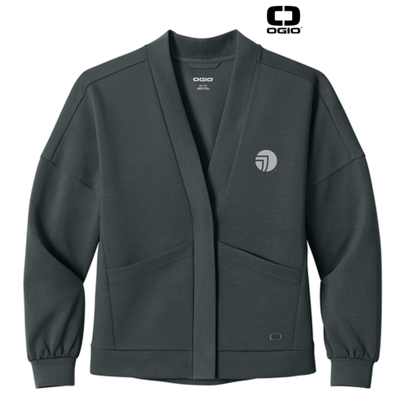 NEW SEI OGIO® Women’s Transcend Cardigan - Tarmac Grey