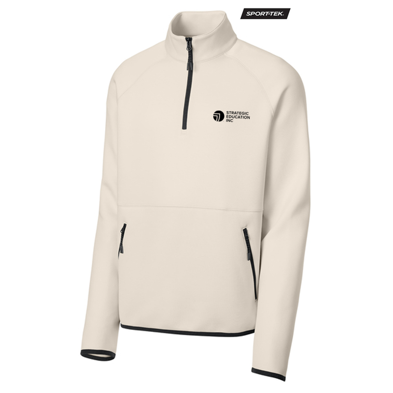 NEW SEI Sport-Tek® Phenom 1/4-Zip - Ecru