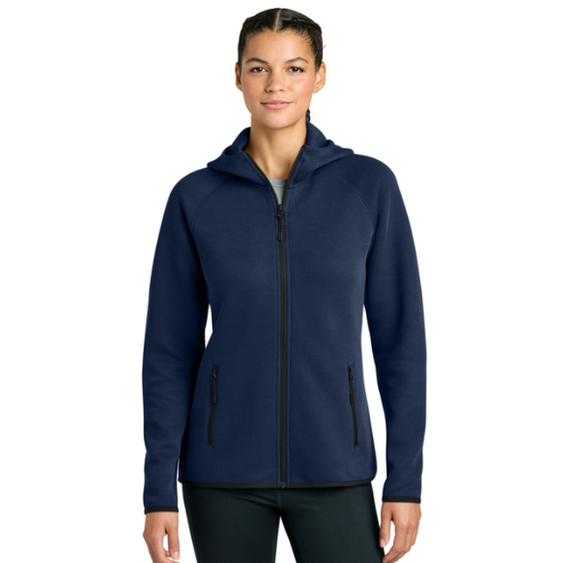 NEW SEI Sport-Tek® Women’s Phenom Full-Zip Hoodie - True Navy