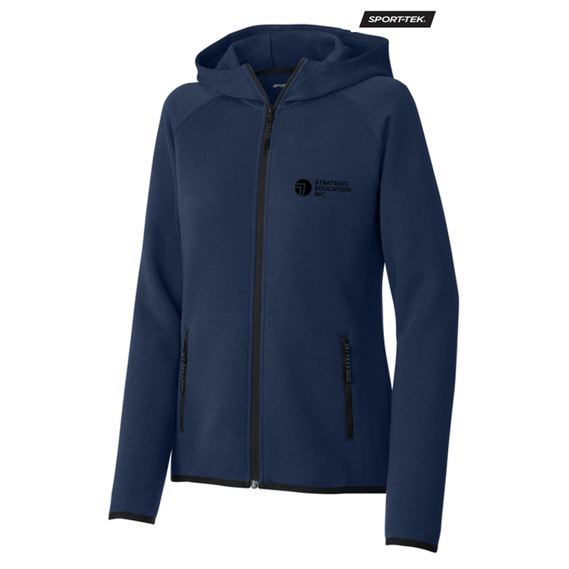 NEW SEI Sport-Tek® Women’s Phenom Full-Zip Hoodie - True Navy
