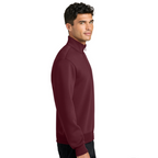 NEW SEI Mercer+Mettle® Soft Spacer 1/4-Zip - Burgundy
