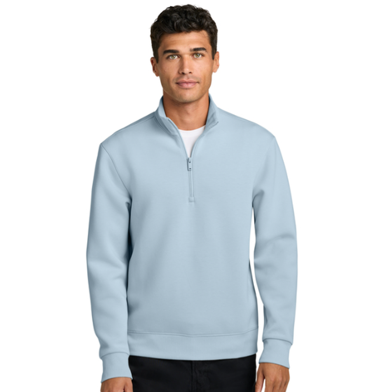 NEW SEI Mercer+Mettle® Soft Spacer 1/4-Zip - Celestial Blue