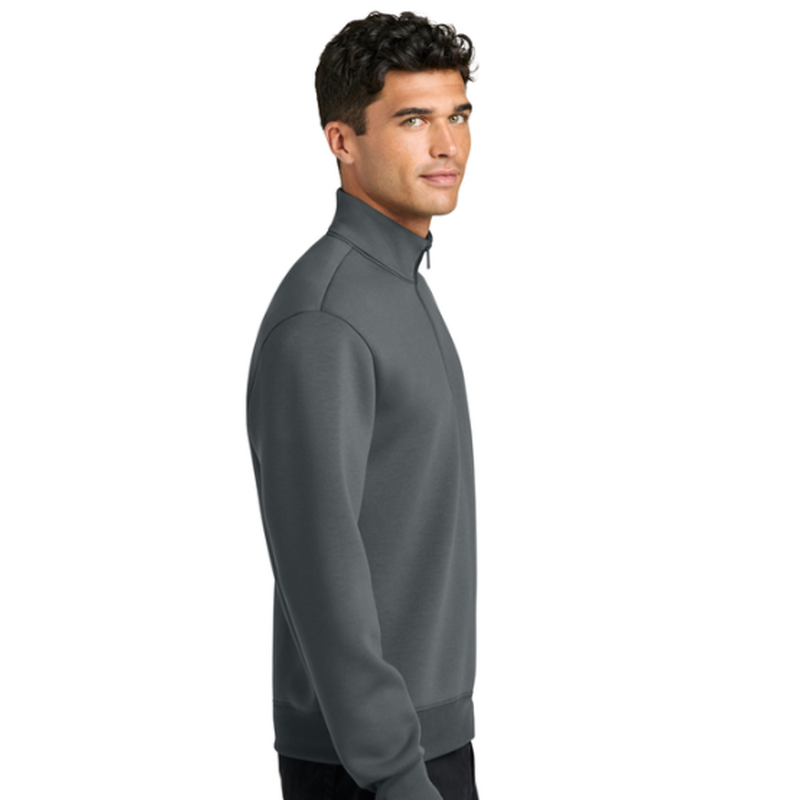 NEW SEI Mercer+Mettle® Soft Spacer 1/4-Zip - Storm Grey
