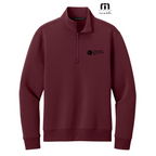 NEW SEI Mercer+Mettle® Soft Spacer 1/4-Zip - Burgundy