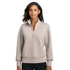 NEW SEI Mercer+Mettle® Women’s Soft Spacer 1/4-Zip - Warm Quartz