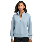 NEW SEI Mercer+Mettle® Women’s Soft Spacer 1/4-Zip - Celestial Blue