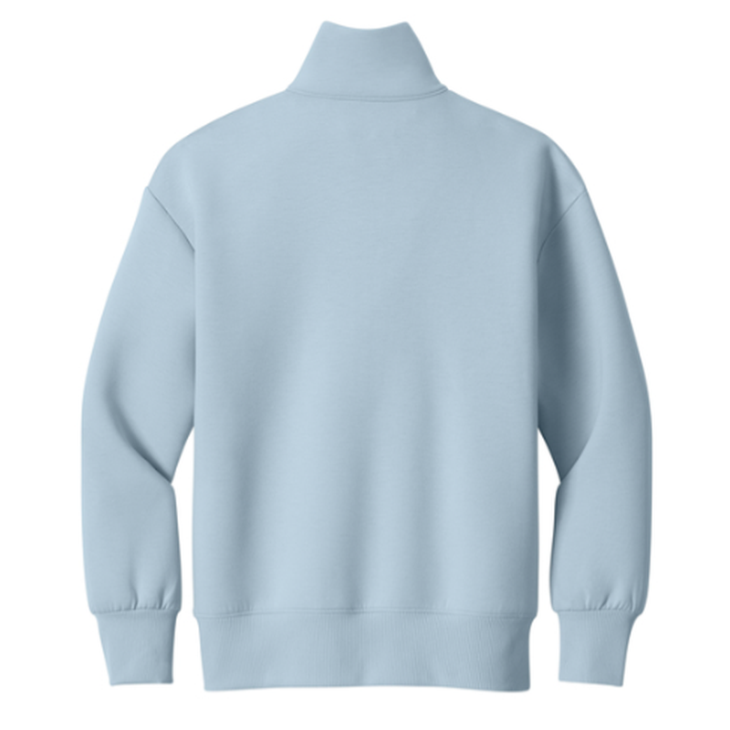 NEW SEI Mercer+Mettle® Women’s Soft Spacer 1/4-Zip - Celestial Blue