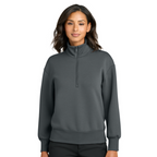 NEW SEI Mercer+Mettle® Women’s Soft Spacer 1/4-Zip - Storm Grey