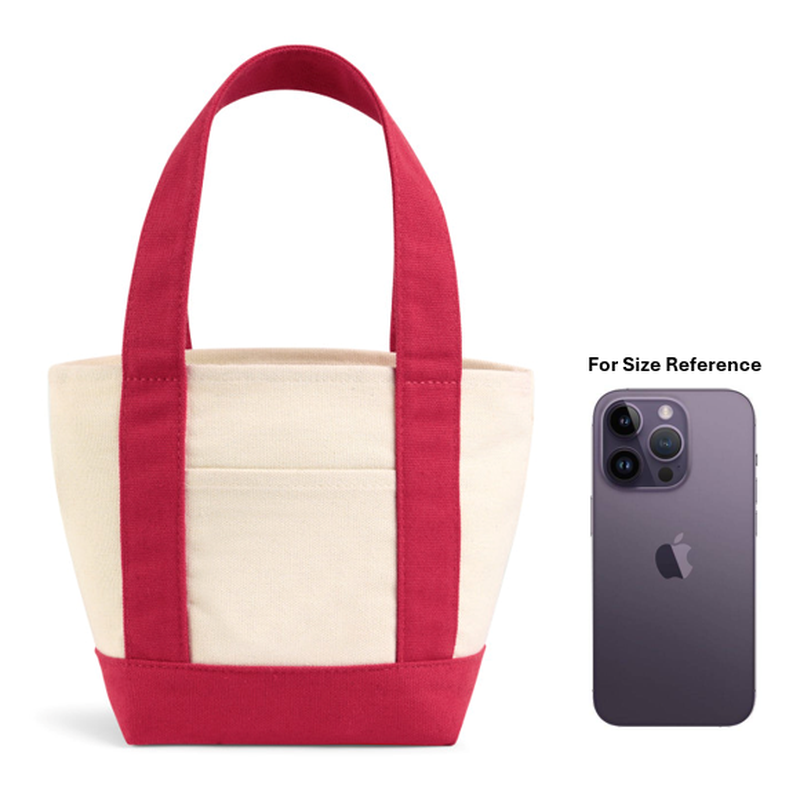 SEI Petite Canvas Tote - Red