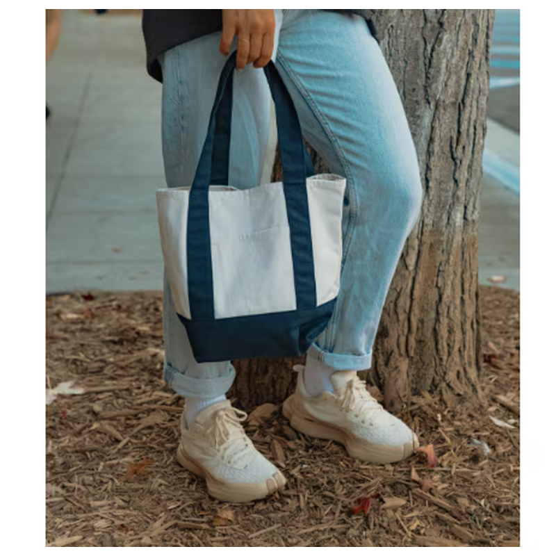 SEI Mini Canvas Tote - Navy