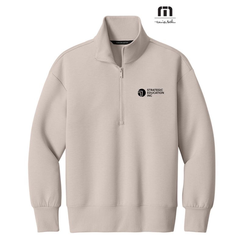 NEW SEI Mercer+Mettle® Women’s Soft Spacer 1/4-Zip - Warm Quartz