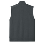 NEW SEI Port Authority® C-FREE® Double Knit 1/4-Zip Vest - Grey Steel Heather