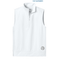 NEW SEI Port Authority® C-FREE® Double Knit 1/4-Zip Vest - White