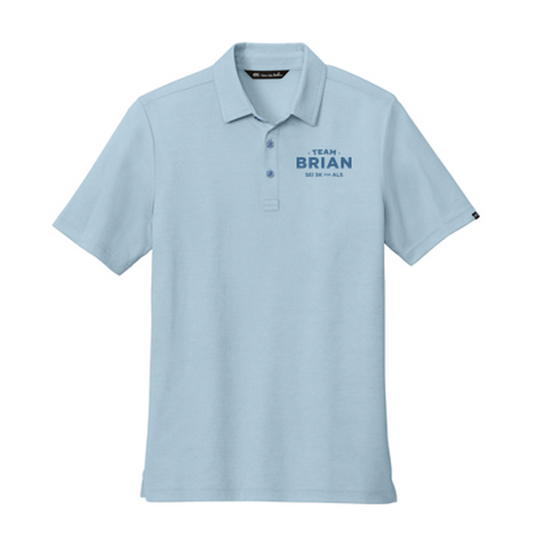 SEI TEAM BRIAN TravisMathew Oceanside Heather Polo - Allure Heather