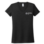 T4G Allmade® Women’s Tri-Blend V-Neck Tee - Space Black