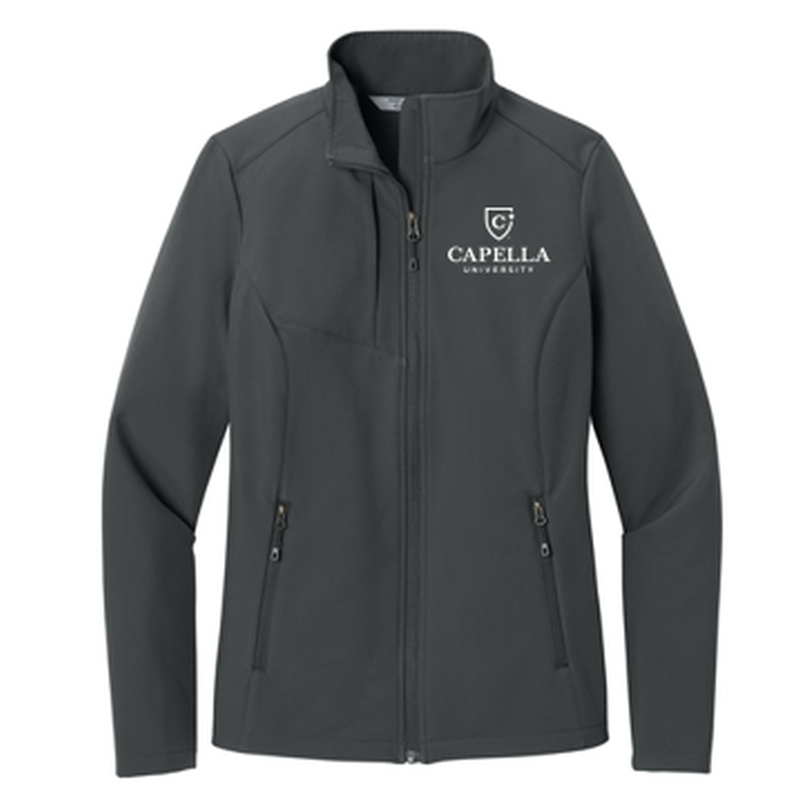 T4G Port Authority® Women’s C-FREE® Core Soft Shell - Grey Steel