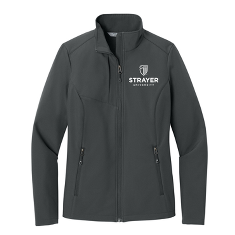 T4G Port Authority® Women’s C-FREE® Core Soft Shell - Grey Steel