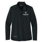 T4G Eddie Bauer® Women’s Smooth Mid Layer Fleece 1/2-Zip - BLACK