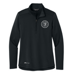 T4G Eddie Bauer® Women’s Smooth Mid Layer Fleece 1/2-Zip - BLACK