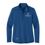T4G Eddie Bauer® Women’s Smooth Mid Layer Fleece 1/2-Zip - Cobalt Blue