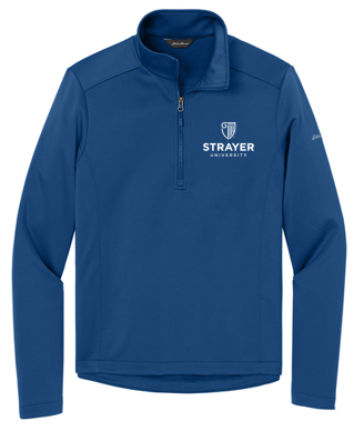 T4G Eddie Bauer® Smooth Mid Layer Fleece 1/2-Zipe - Cobalt Blue