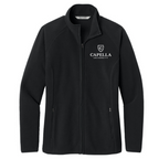T4G Port Authority® Women’s C-FREE® Raglan Fleece - BLACK