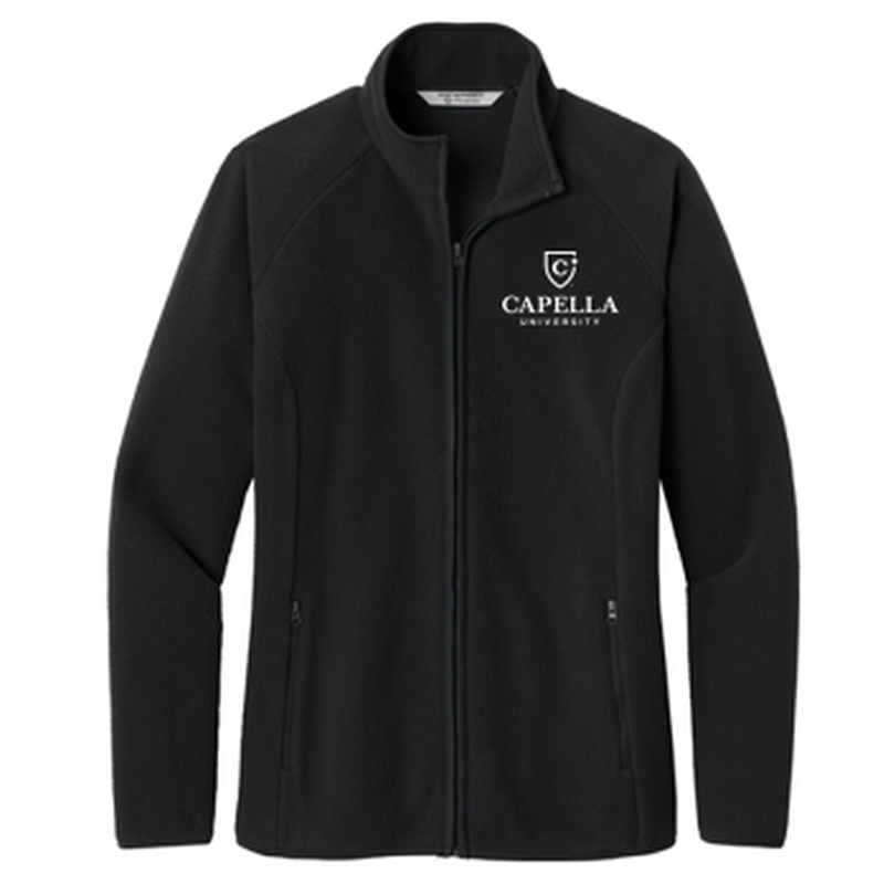T4G Port Authority® Women’s C-FREE® Raglan Fleece - BLACK