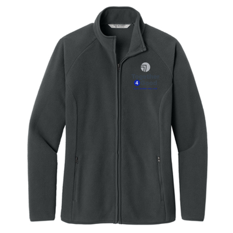 T4G Port Authority® Women’s C-FREE® Raglan Fleece - Grey Steel
