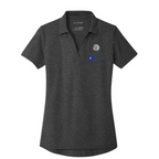 T4G Port Authority® Women's C-FREE® Cotton Blend Pique Polo - Charcoal Heather