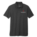 T4G Port Authority® C-FREE ® Cotton Blend Pique Polo - Charcoal Heather
