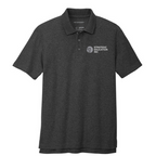 T4G Port Authority® C-FREE ® Cotton Blend Pique Polo - Charcoal Heather
