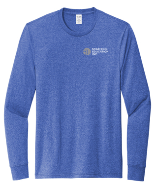 T4G Allmade® Unisex Long Sleeve Recycled Blend Tee - Reused Royal Heather