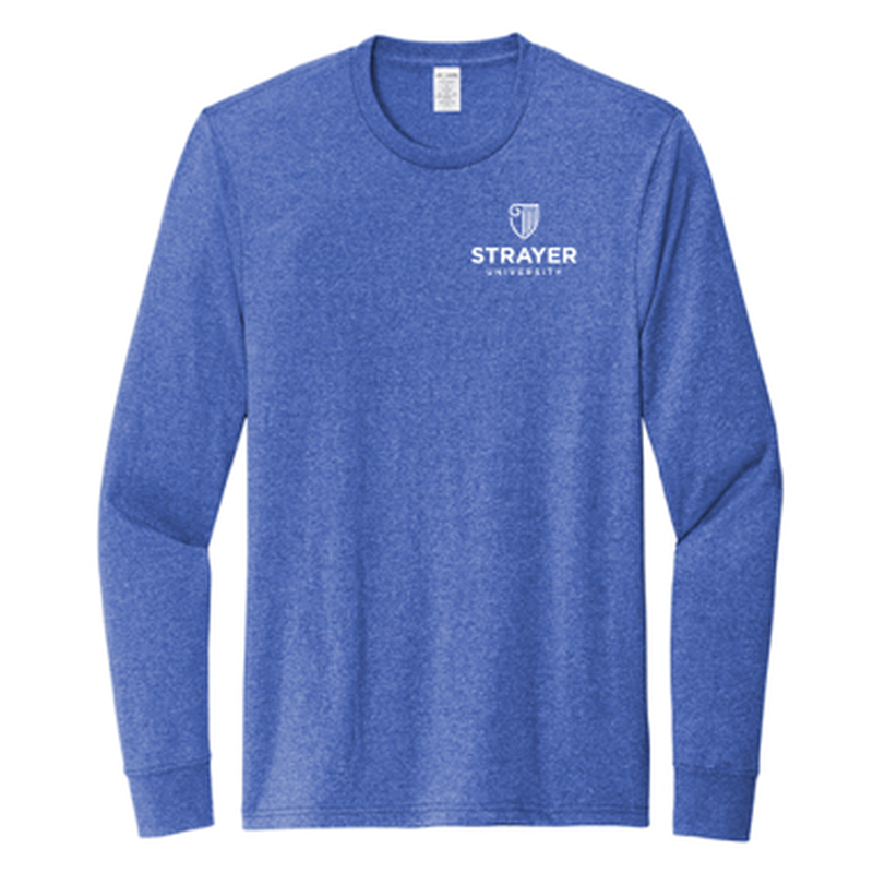 T4G Allmade® Unisex Long Sleeve Recycled Blend Tee - Reused Royal Heather