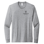 T4G Allmade® Unisex Long Sleeve Recycled Blend Tee - Remade Grey Heather