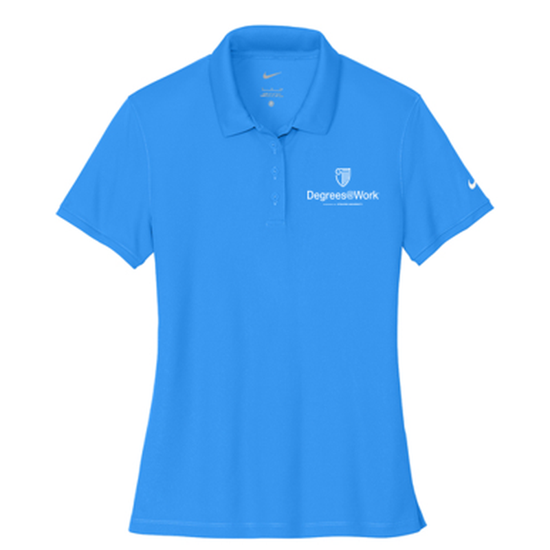 T4G Nike Women's Victory Solid Polo - Light Photo Blue