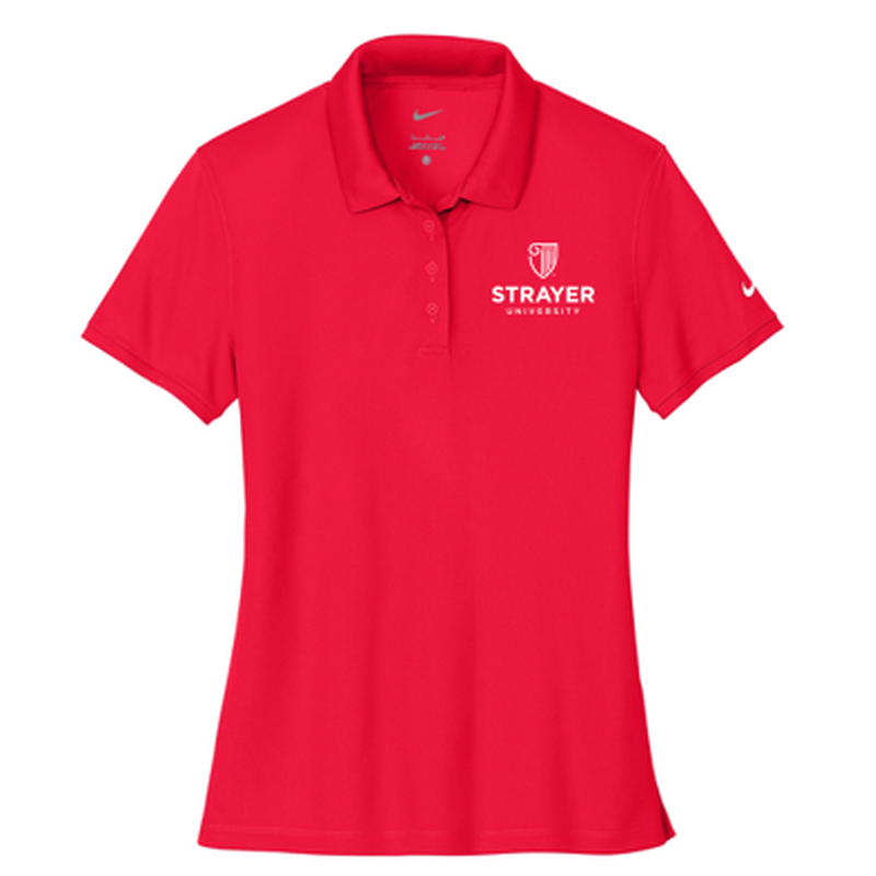 T4G Nike Women's Victory Solid Polo - University Red