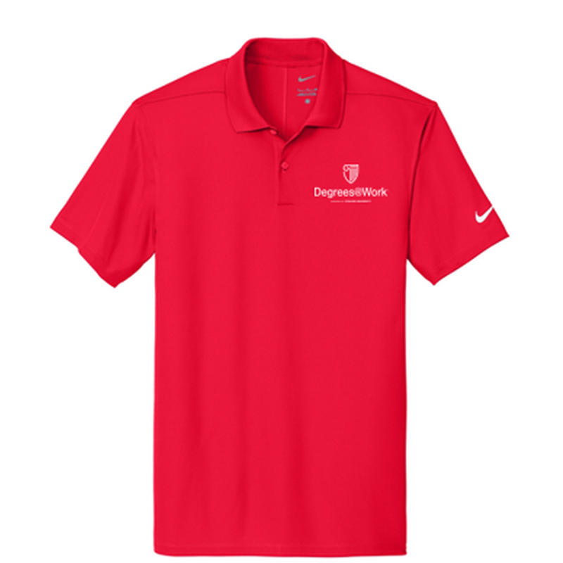 T4G Nike Victory Solid Polo - University Red