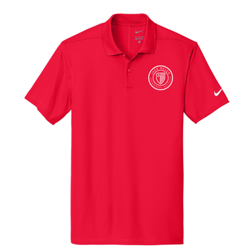 T4G Nike Victory Solid Polo - University Red