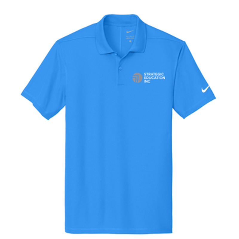 T4G Nike Victory Solid Polo - Light Photo Blue