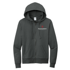 T4G Allmade® Unisex Organic French Terry Full-Zip Hoodie -  Terrain Grey