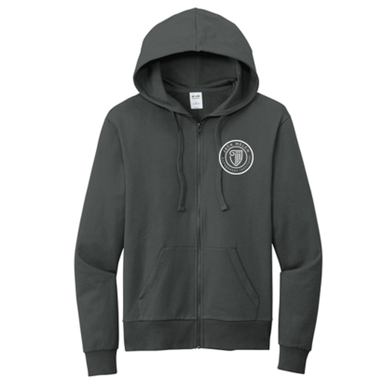 T4G Allmade® Unisex Organic French Terry Full-Zip Hoodie -  Terrain Grey
