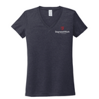 T4G Allmade® Women’s Tri-Blend V-Neck Tee - Rebel Blue